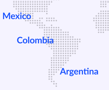 TEAMCX hubs: Mexico, Colombia, Argentina